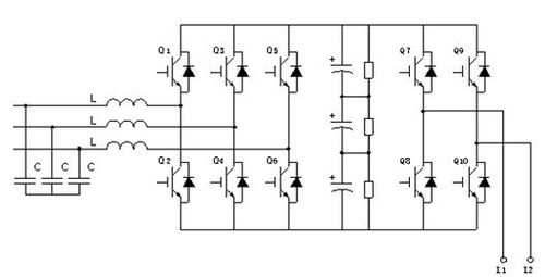四象限變頻器原理圖，四象限變頻器維修廠家