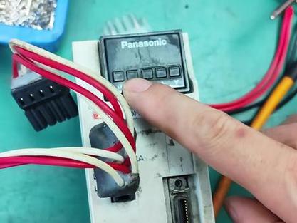 松下伺服電機維修后零位調整方法