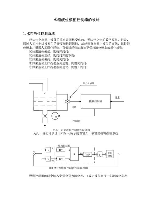 水箱控制系統(tǒng)的原理