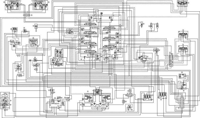 沃爾沃挖機電路圖怎么看 沃爾沃挖機電路圖怎么看