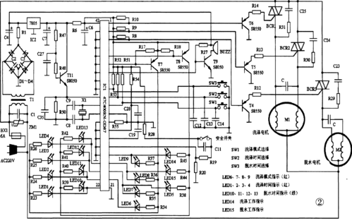 洗衣機變頻電路板維修講解 洗衣機變頻電路板維修講解
