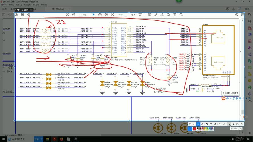 網絡變壓器電路 網絡變壓器電路