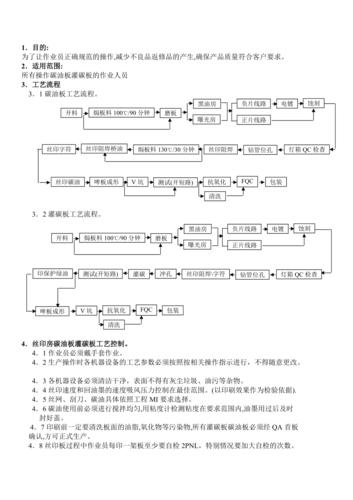 線路板廠作業指導書，線路板廠排名