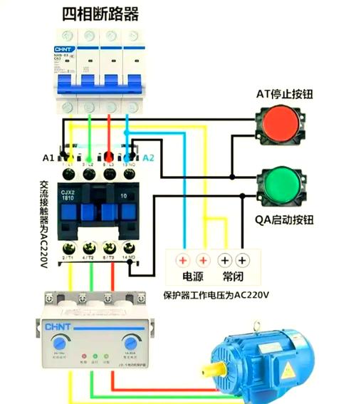 電機保護器品牌，電機保護器接線實物圖