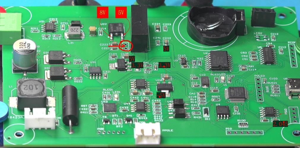 電路板供電電壓