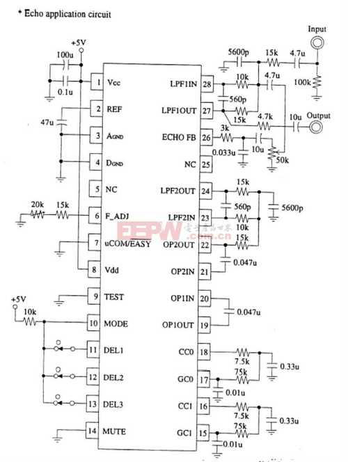 音響混響電路 音響混響電路
