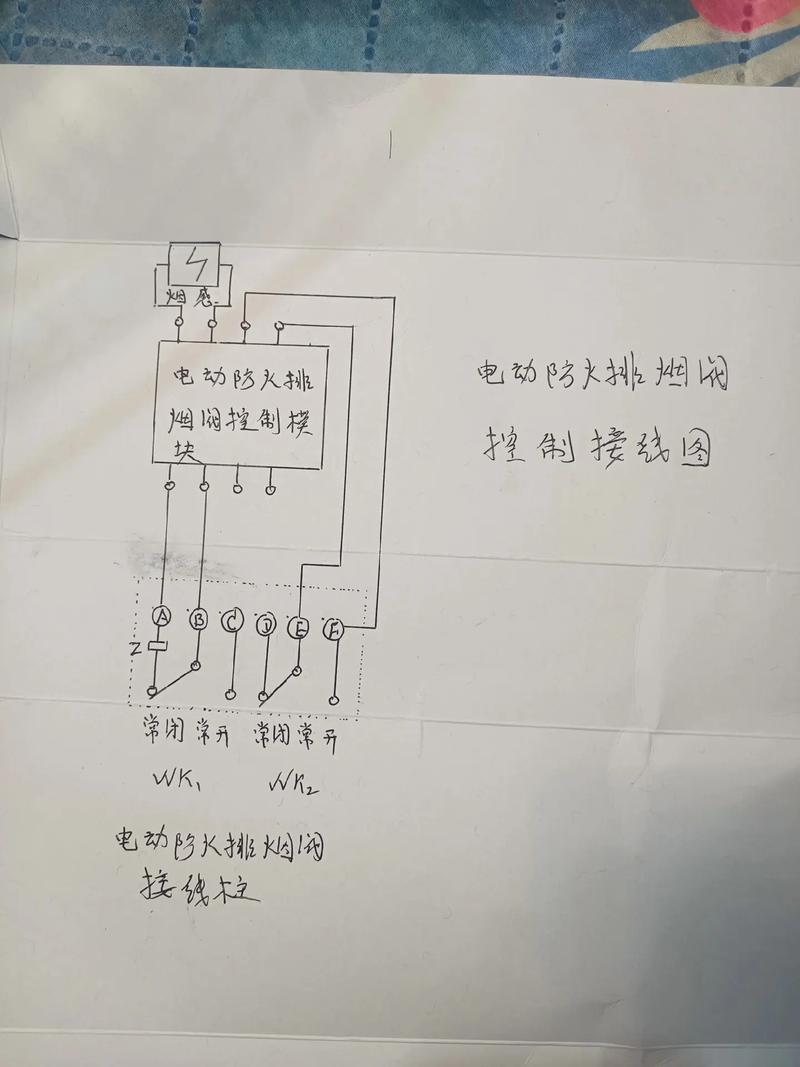 排氣閥門電機(jī)位置，電動(dòng)排氣閥門控制器接線