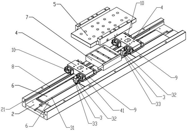 直線電機的設計，直線電機模組內部結構