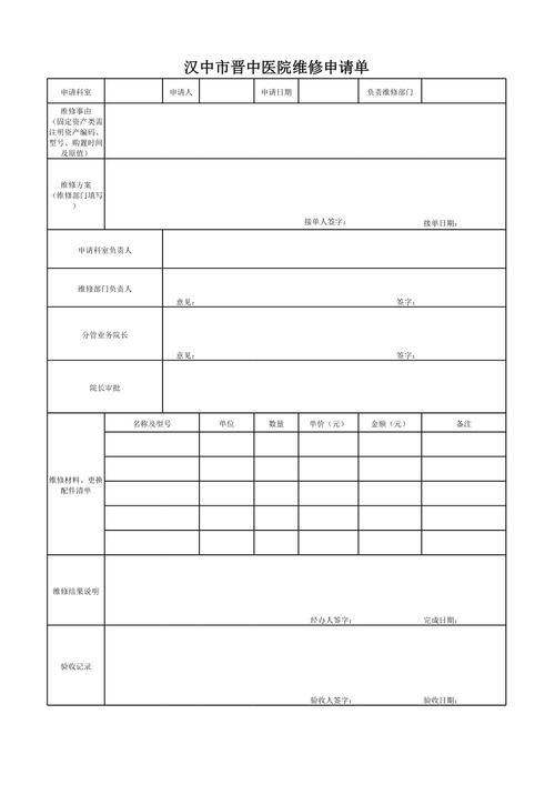 維修圖片素材，維修申請單