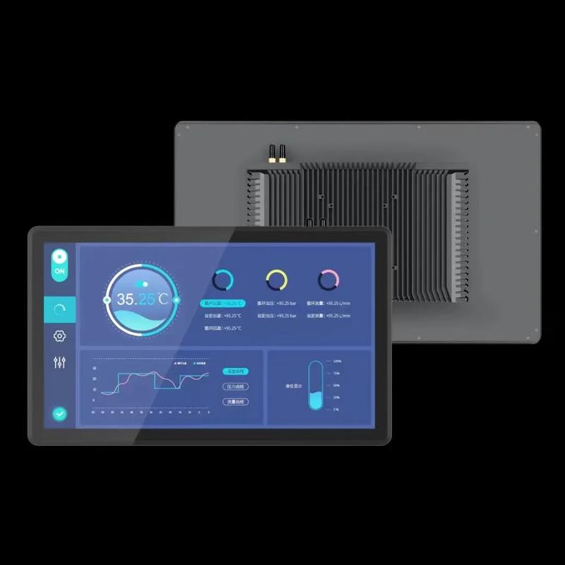 觸摸屏工控機刷卡，嵌入式觸摸屏工控機