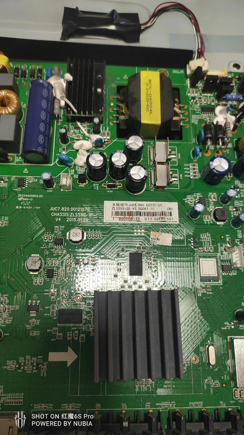 長虹電源板維修，長虹電視電路板示意圖
