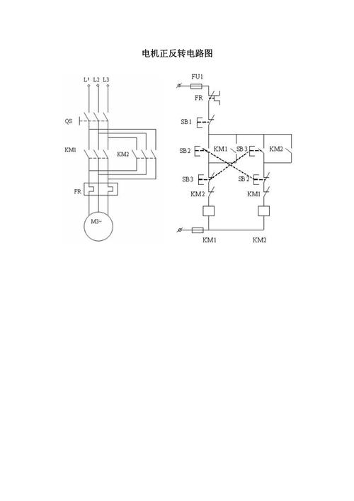 電機(jī)正反轉(zhuǎn)接線視頻，電機(jī)正反轉(zhuǎn)電路圖