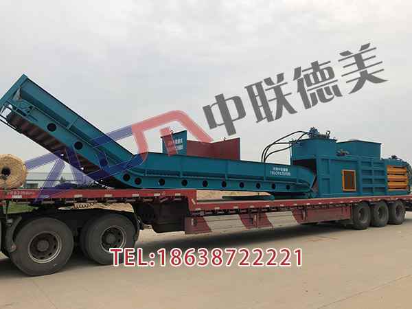 山東移動(dòng)金屬打包機(jī)視頻